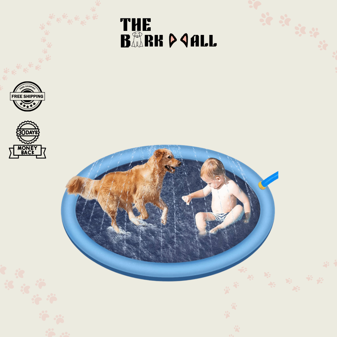 Non-Slip Backyard Splash Pad For Dogs